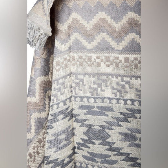 SAACHI Anthropologie - Aztec Cocoon Woven Kimono